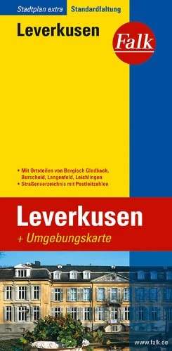 Leverkusen harta orașului