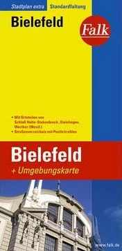 Bielefeld  harta orașului