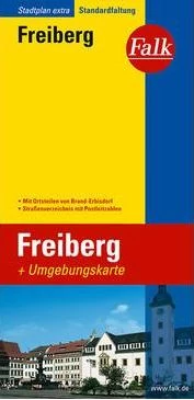 Freiberg harta orașului