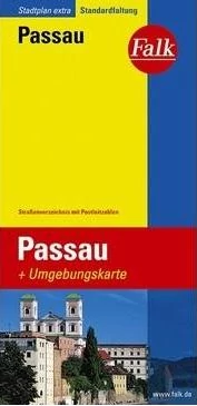 Passau harta  orașului