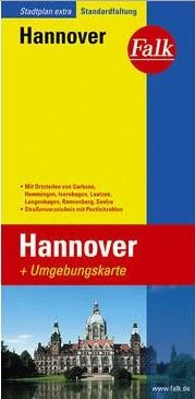 Hannover harta orașului