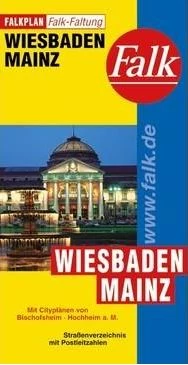 Wiesbaden, Mainz harta orașului