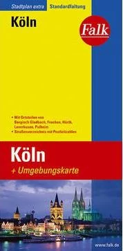 Köln harta - Falk