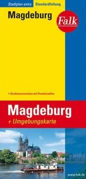 Magdeburg harta orașului