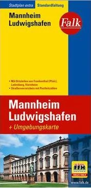 Mannheim/Ludwigsahfen harta orașului