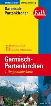 Garmisch - Partenkirchen harta orașului