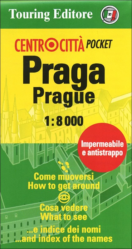 Praga City harta de buzunar
