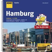 Hamburg atlas orașului - ADAC