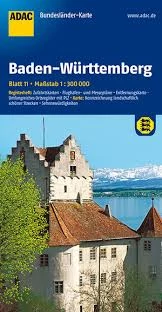 Baden - Württemberg harta regiunii - ADAC