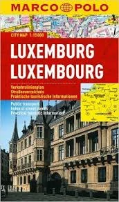 Luxemburg harta orașului