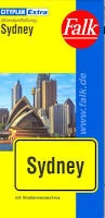Sydney harta orașului extra
