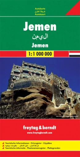Yemen harta (Freytag)