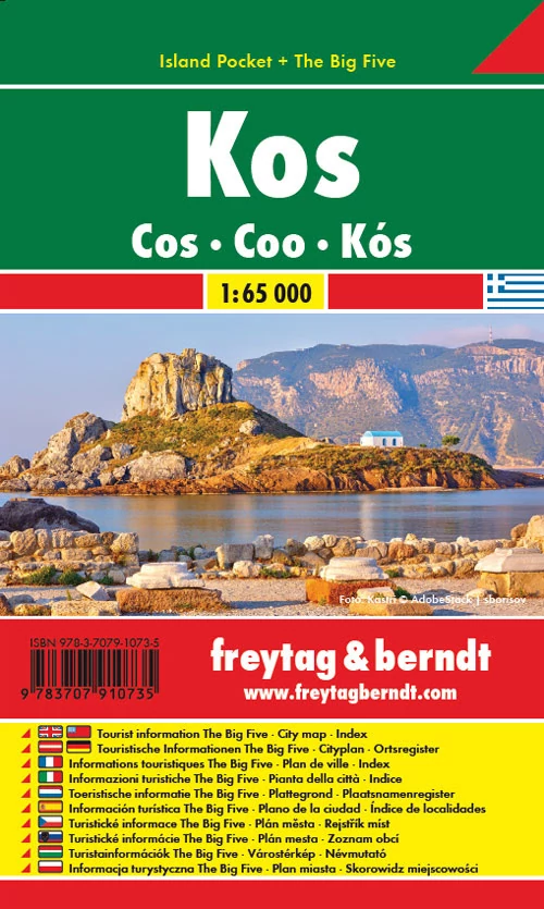 Kos - Island Pocket harta (Freytag)