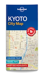 Kyoto harta  - Lonely Planet