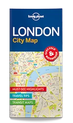 Londra harta  - Lonely Planet