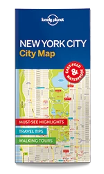 New York harta  - Lonely Planet