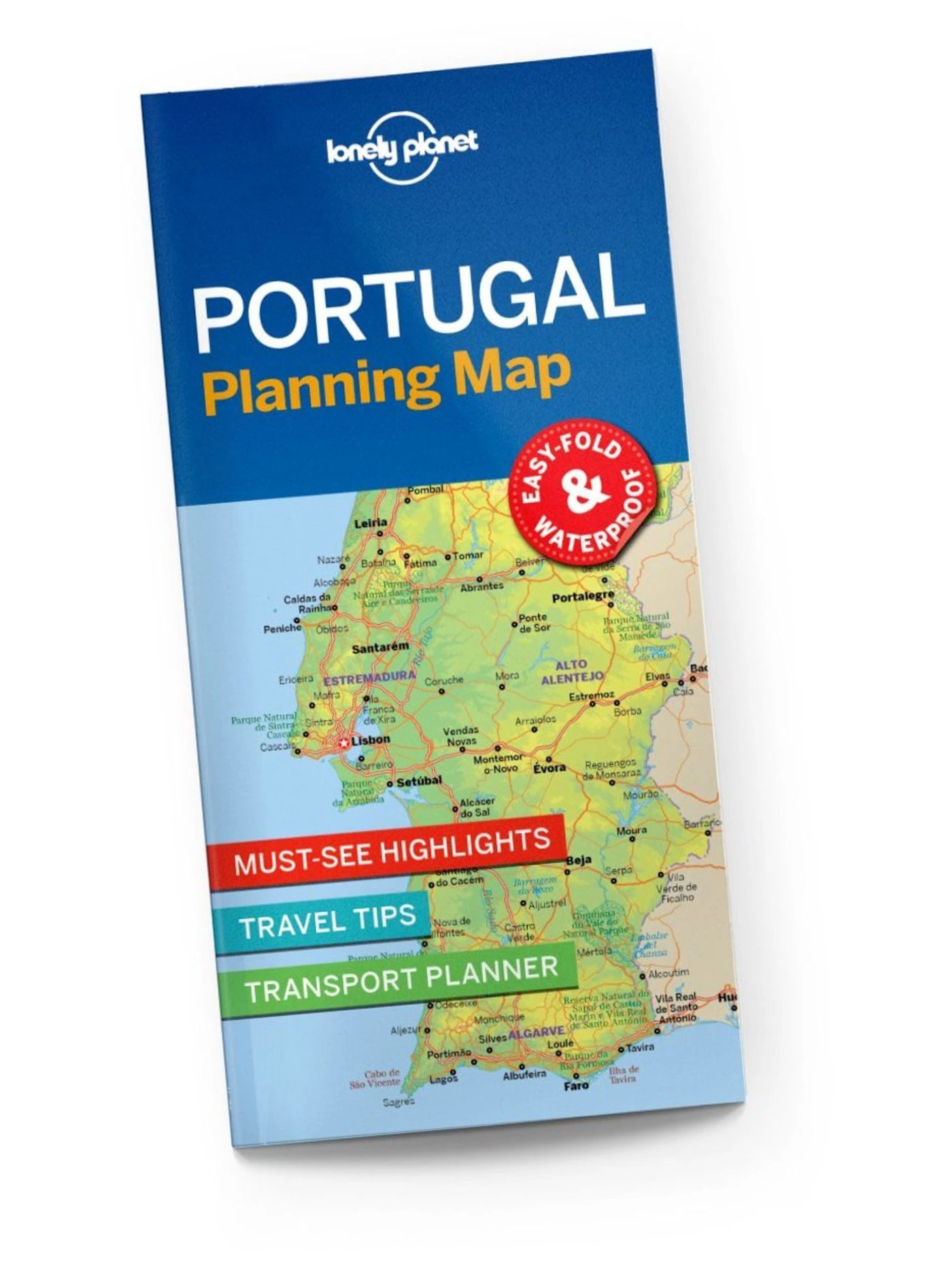 Portugalia harta planificator rutier - Lonely Planet