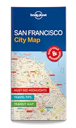 San Francisco harta - Lonely Planet