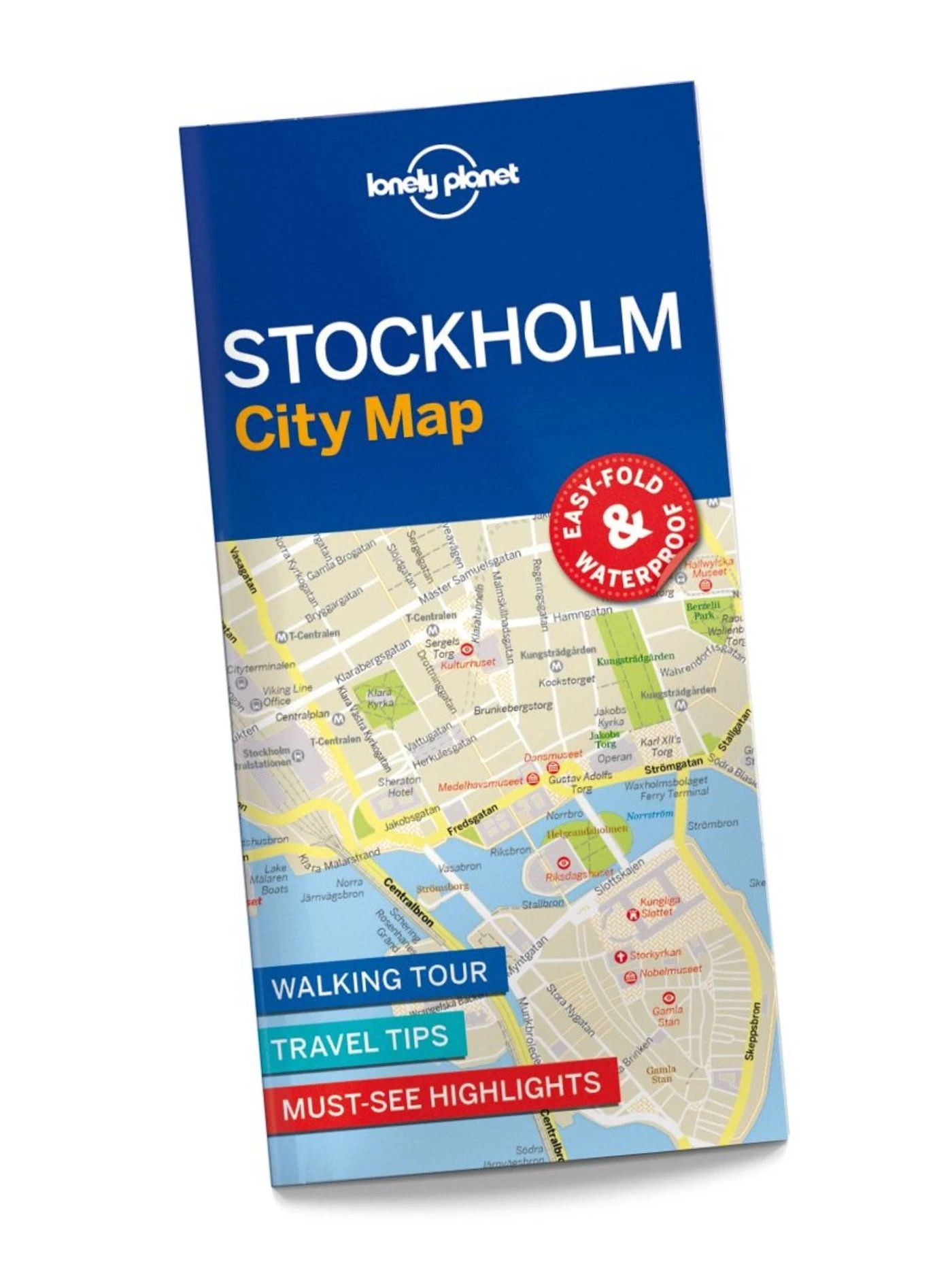 Stockholm harta  - Lonely Planet