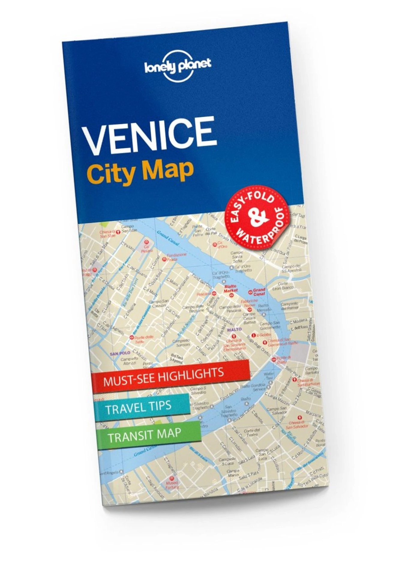 Veneția harta  - Lonely Planet