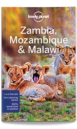 Zambia, Mozambic și Malawi ghid turistic Lonely Planet (engleză)