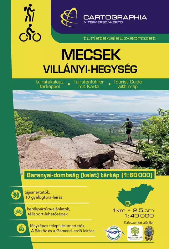Mecsek, Munții Villány ghid turistic (maghiară)