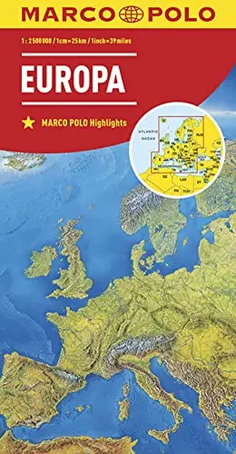 Europa harta  - Marco Polo