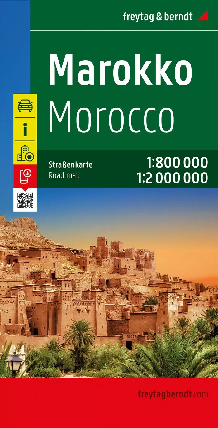 Maroc harta (Freytag)