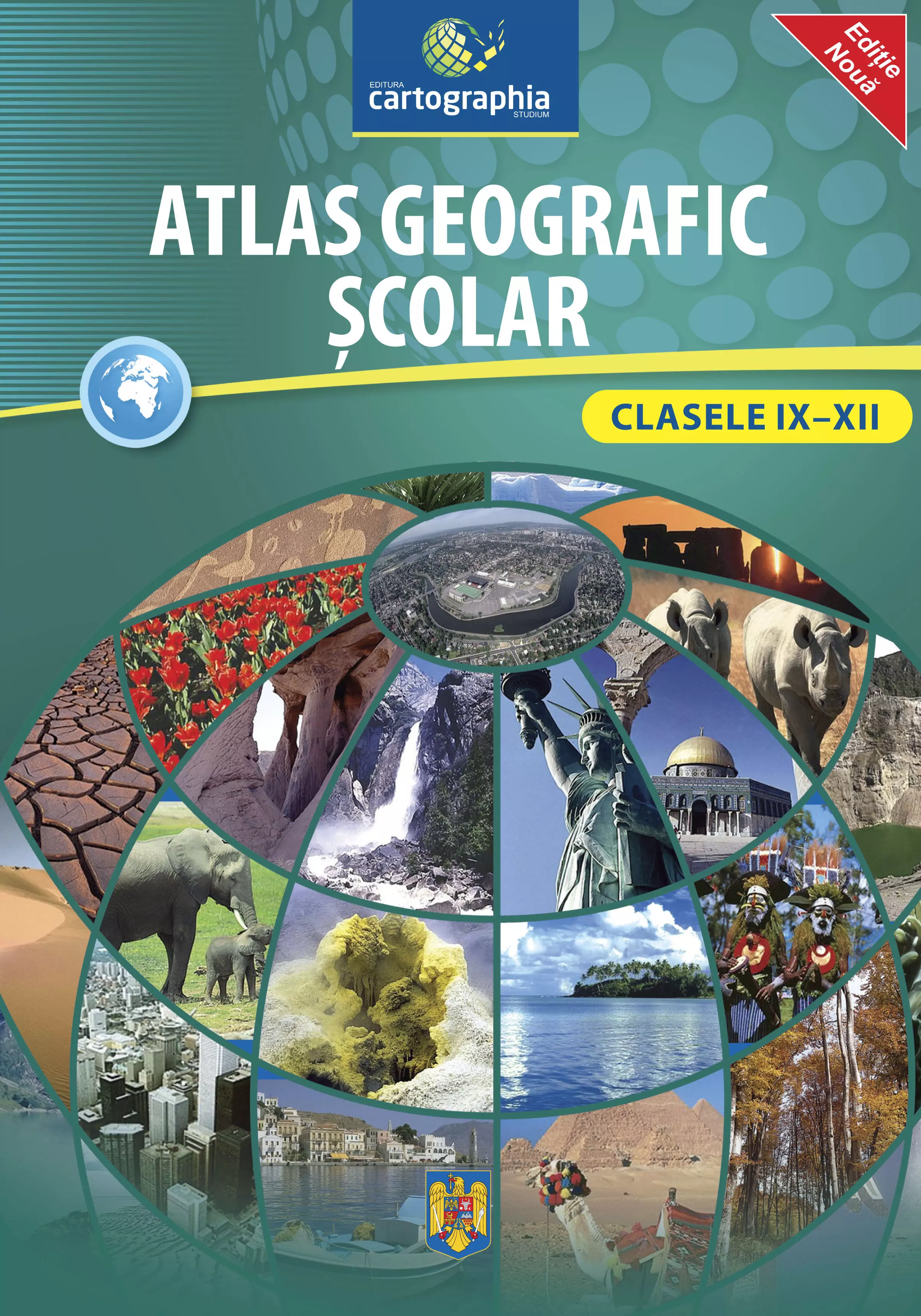 Atlas geografic şcolar pentru clasele IX-XII (CR-3013)