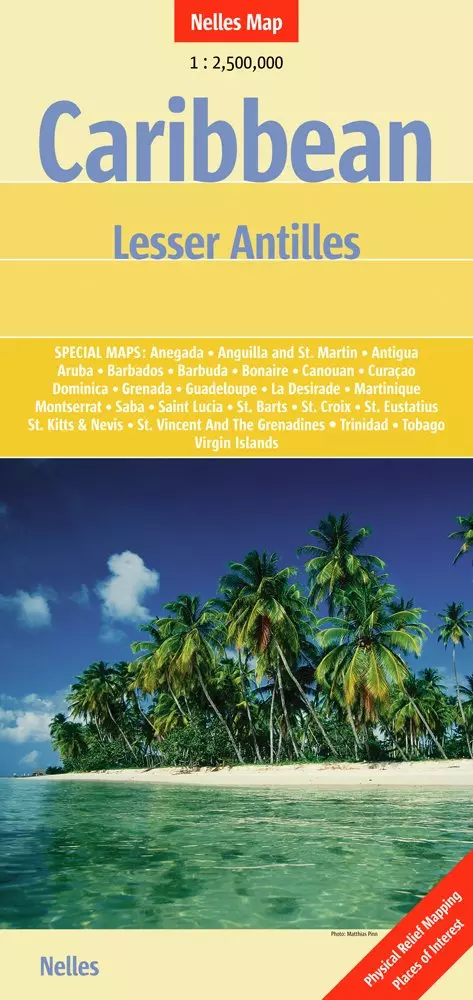 Insulele Caraibe: Antilele Mici harta