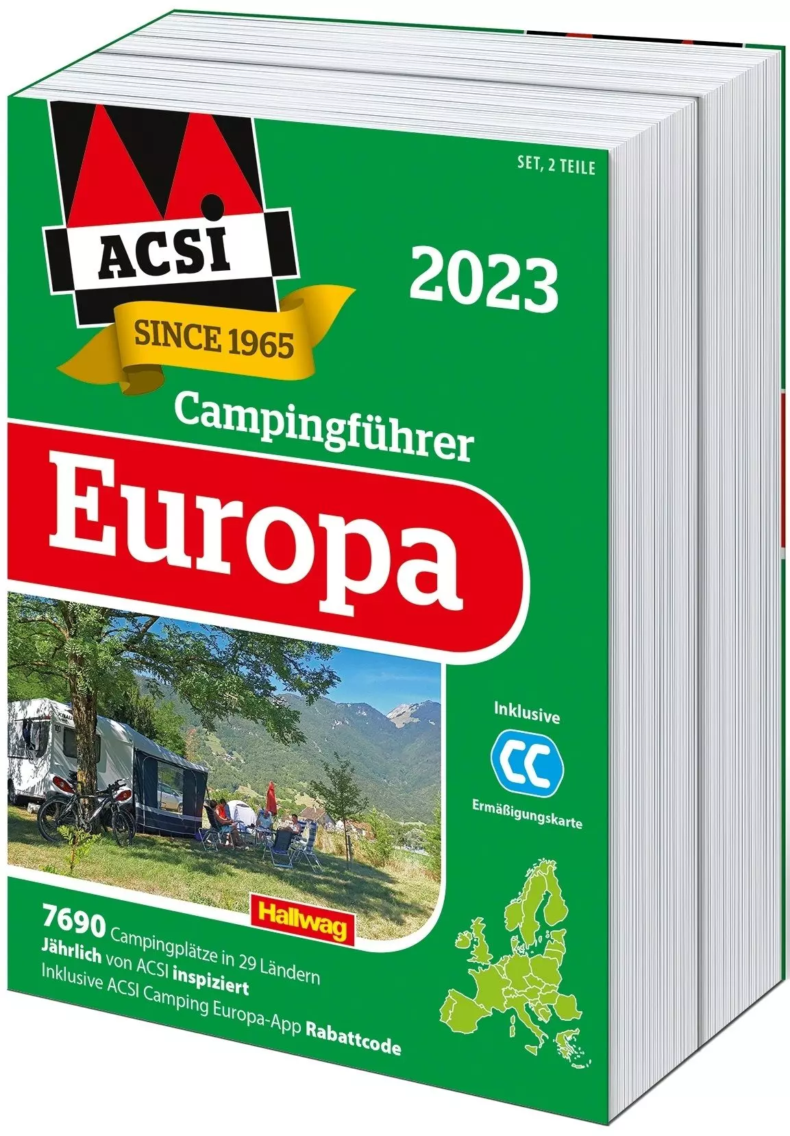Europa camping atlas 2023