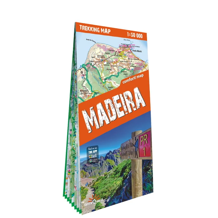 Madeira Trekking harta- Expressmap