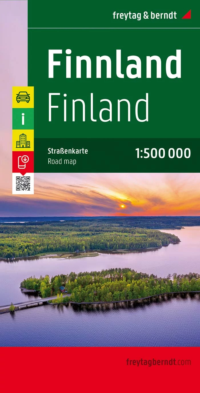 Finlanda harta (Freytag)