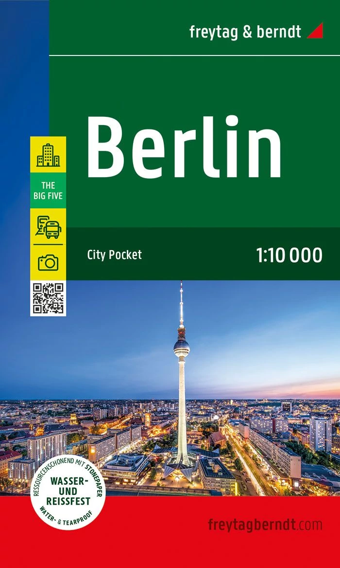 Berlin City Pocket harta laminată (Freytag)