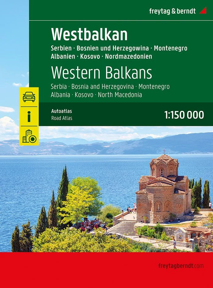 Atlasul Balcani - Vest, la scară 1:200 000, Freytag