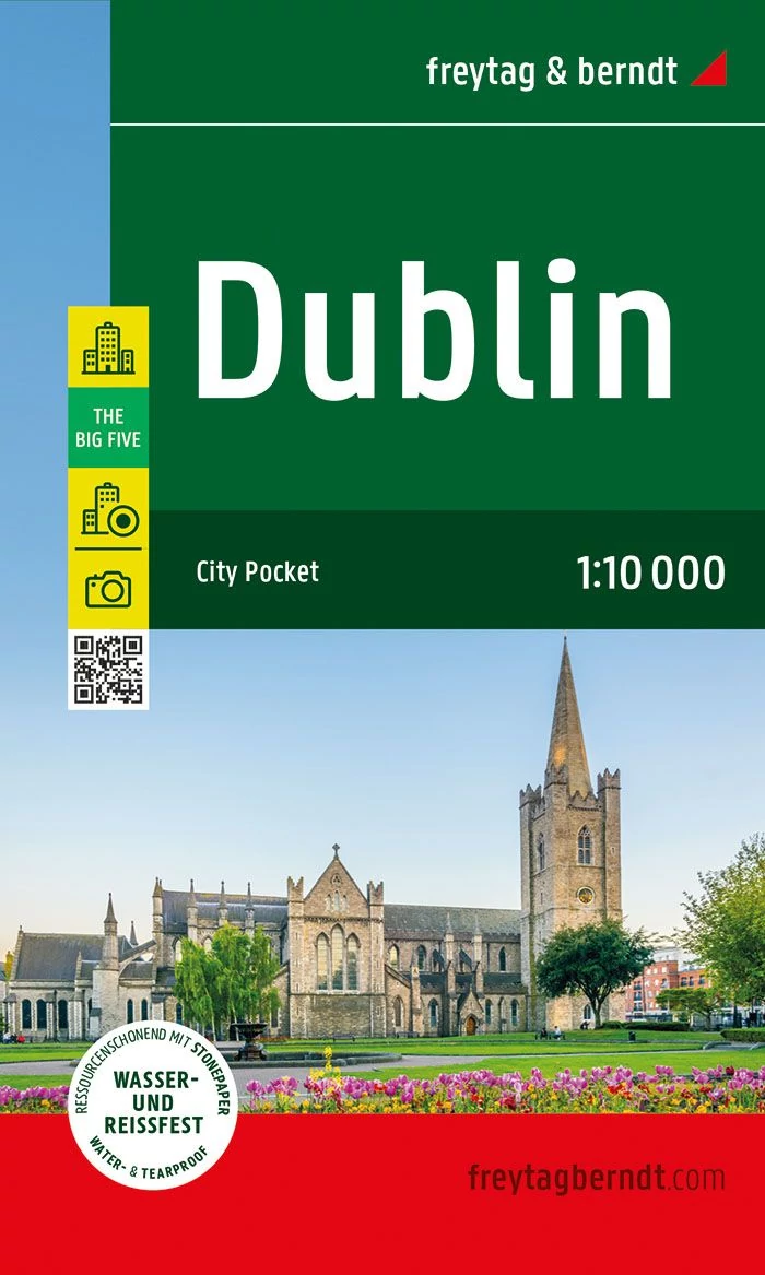 Dublin City Pocket harta orașului (Freytag)