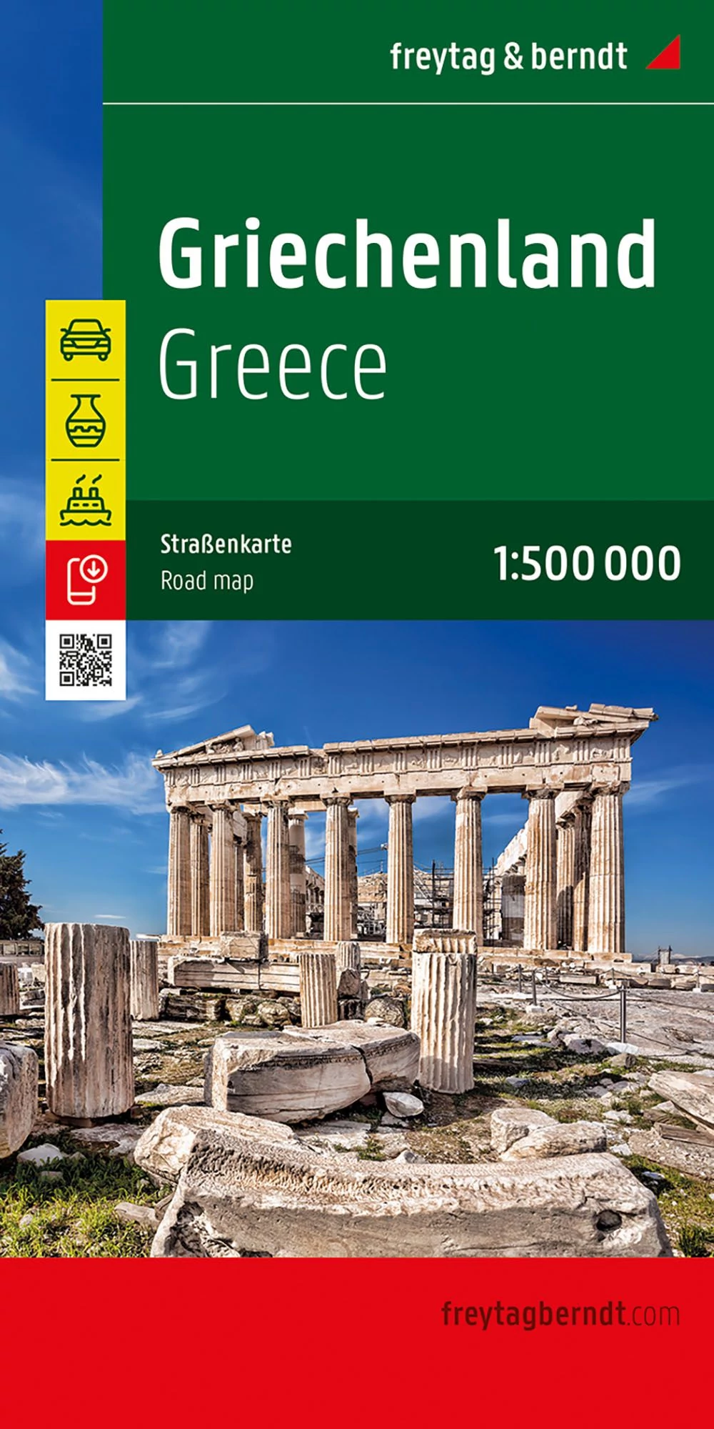 Grecia harta (Freytag)