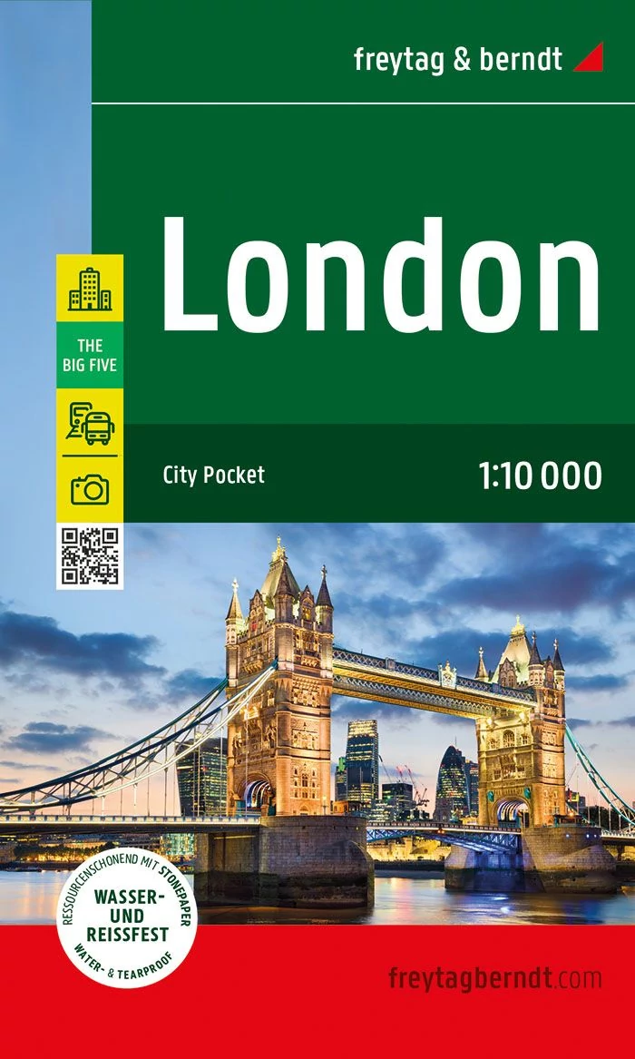 Londra City Pocket harta orașului (Freytag)