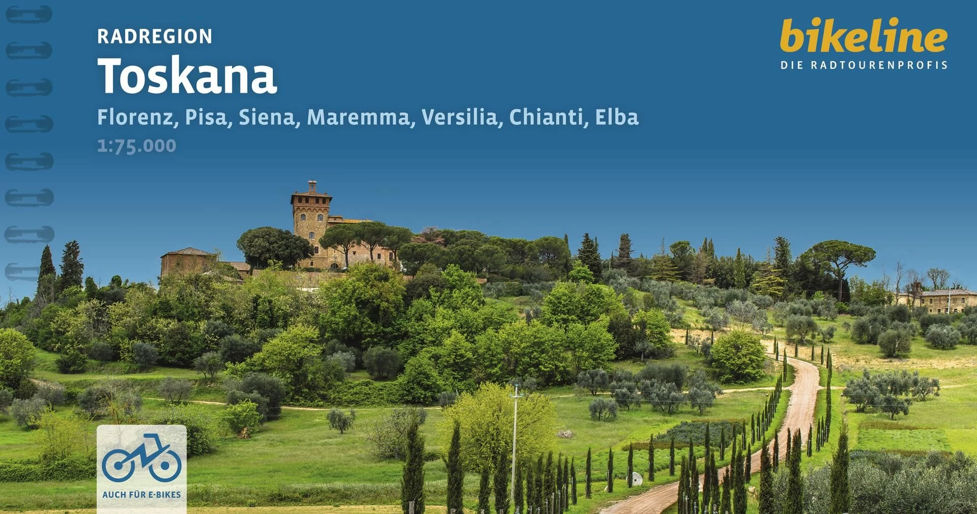 Toscana ghid de ciclism (germană)