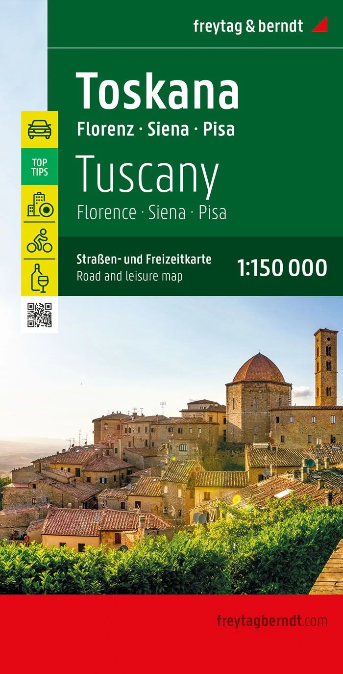 Toscana,  Florența harta (Freytag)