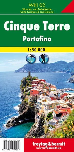 WKI 02 Cinque Terre harta turistică (Freytag)