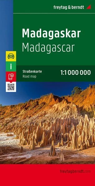 Madagascar harta (Freytag)