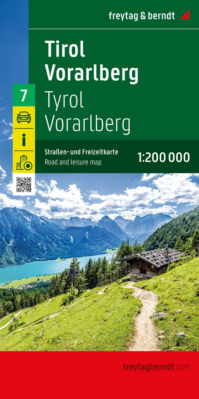 Tirol harta (Freytag)