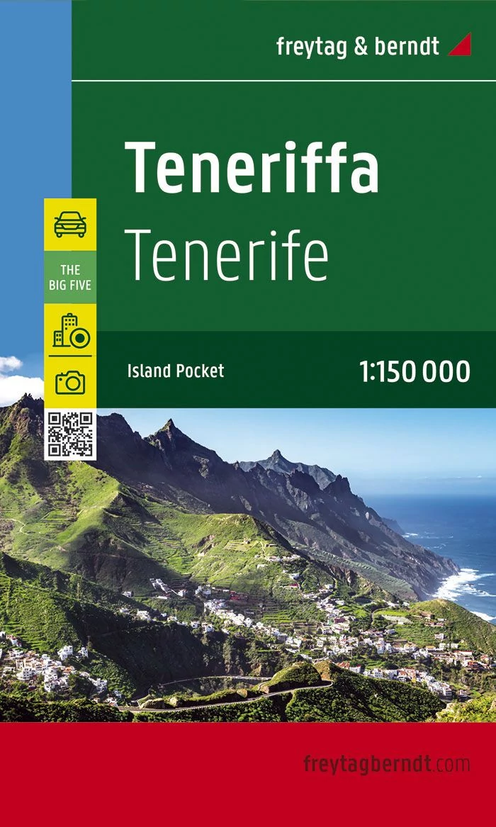 Tenerife harta auto (Island Pocket), 1:150 000 (AK 0523) - Freytag