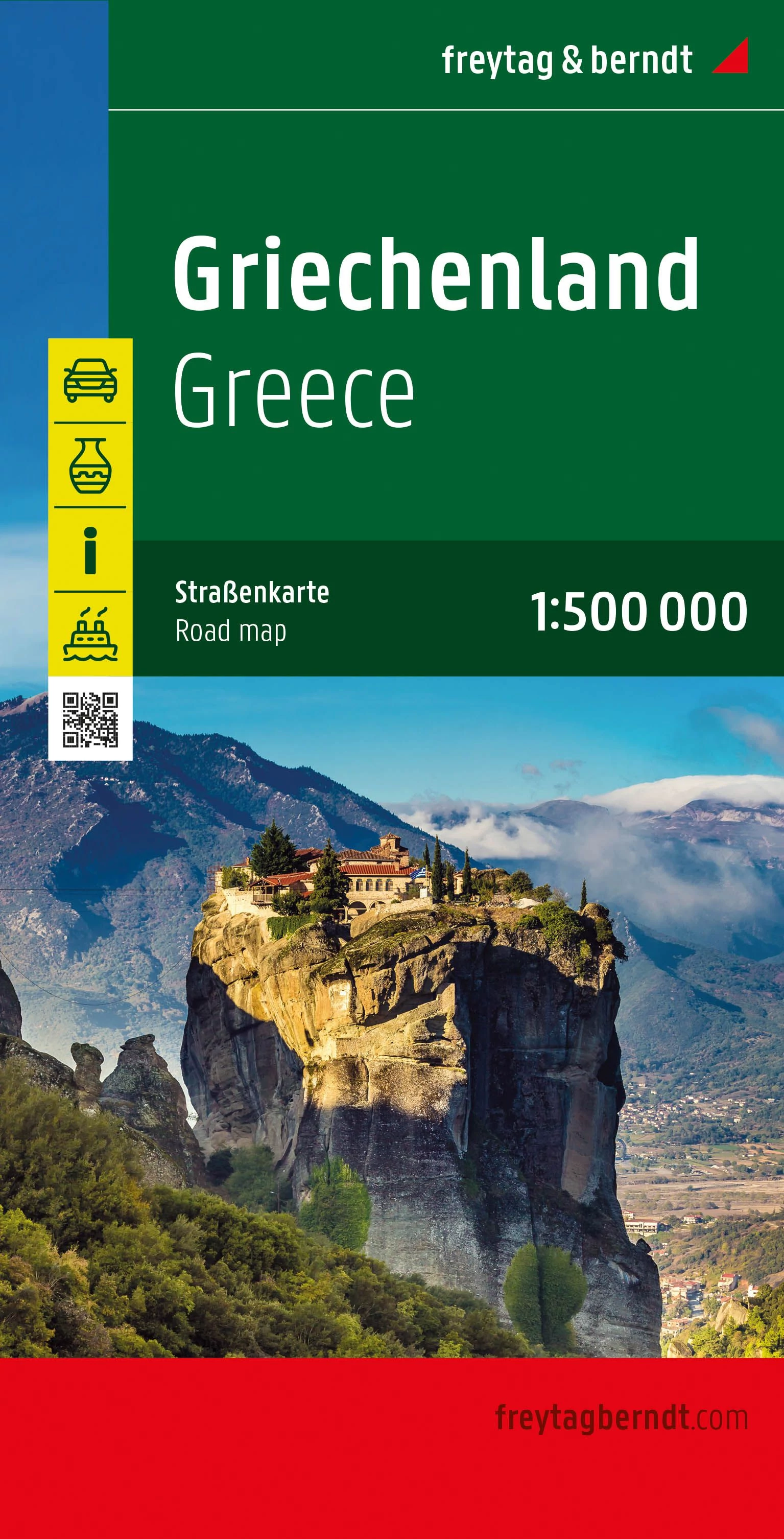 Grecia harta (Freytag)