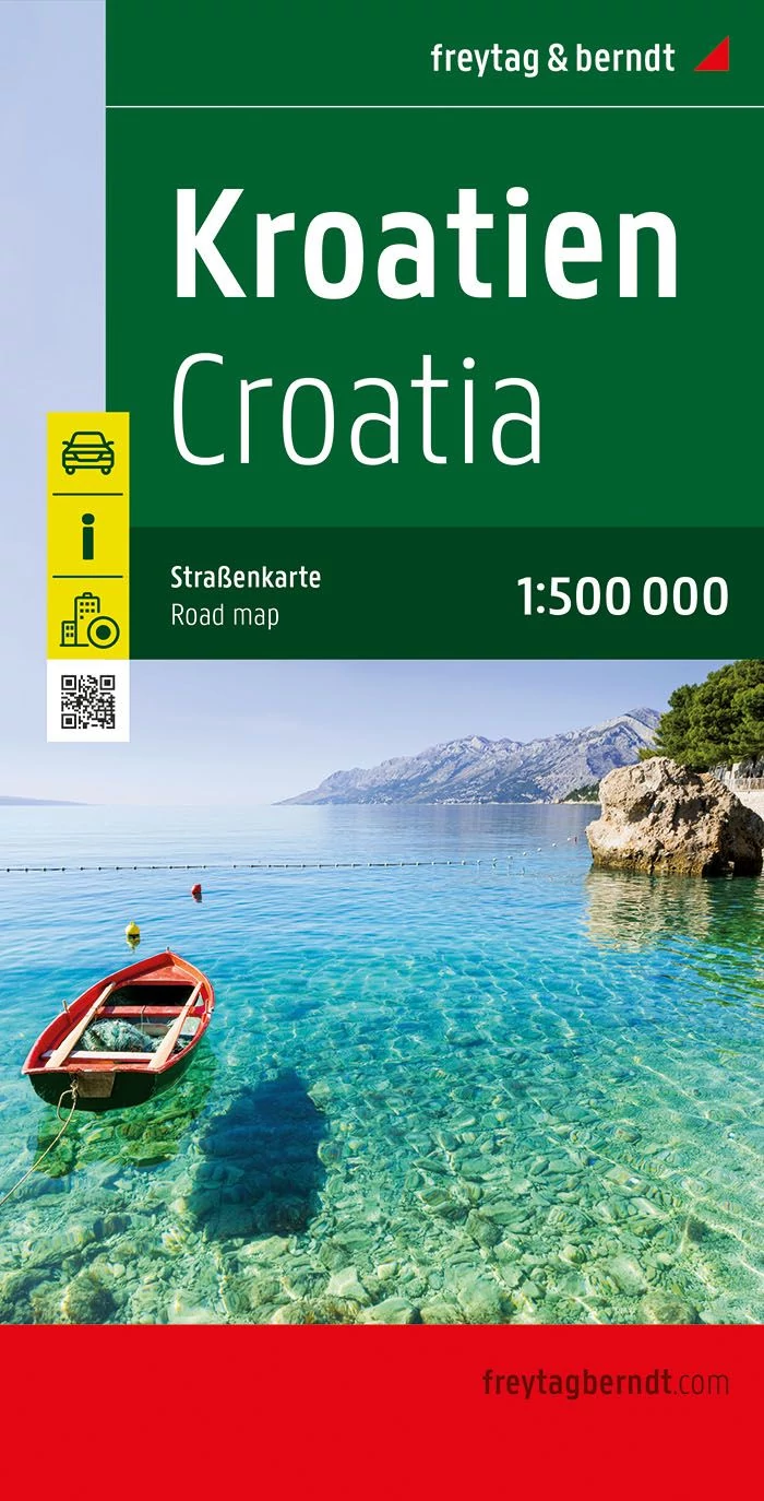 Croatia harta auto, 1:500 000 (AK7401) - Freytag