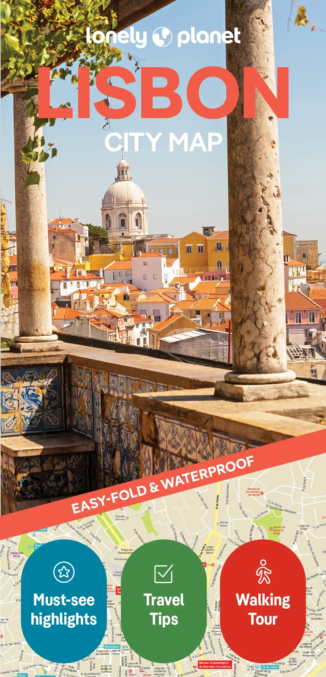Lisabona harta - Lonely Planet