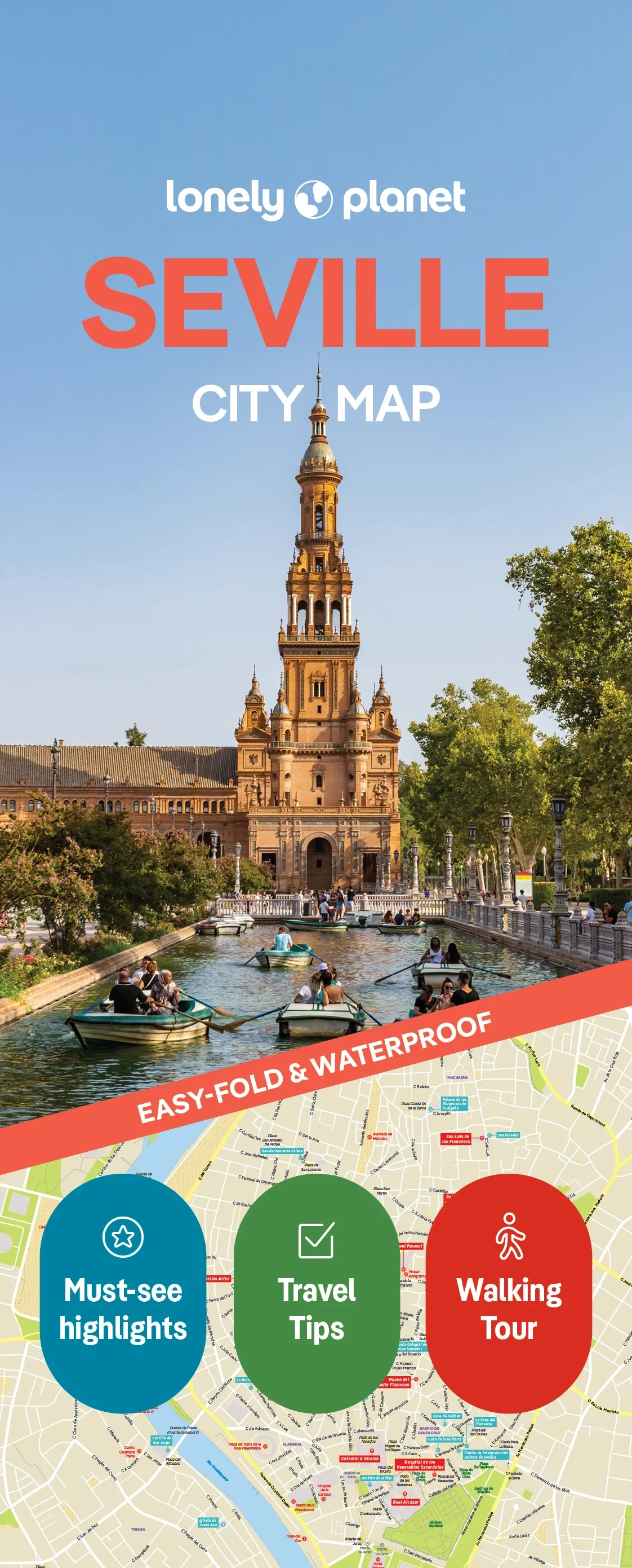 Sevilla harta - Lonely Planet