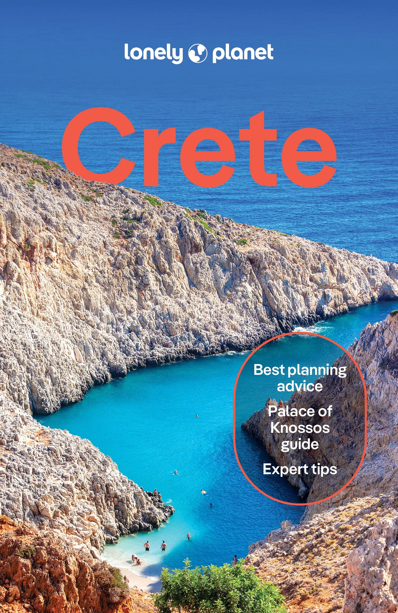 Creta ghid turistic Lonely Planet (engleză)