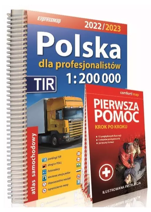 Polonia atlas 1:250 000 - Expressmap